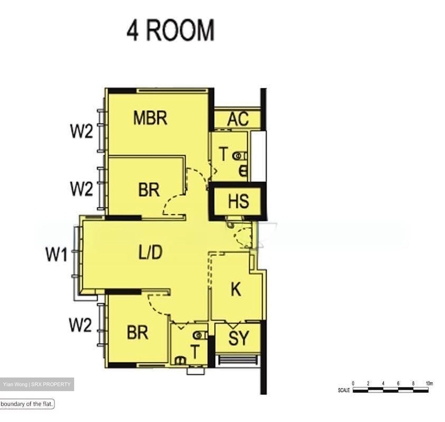 Blk 103B Alkaff Courtview (Toa Payoh), HDB 4 Rooms #628130941